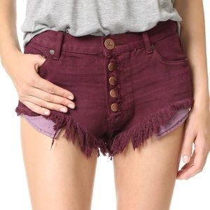 One by One Teaspoon Cutoff Shorts